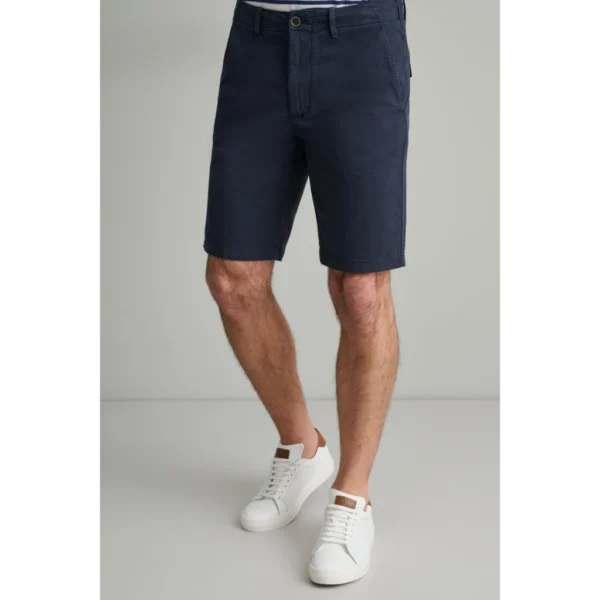 Navy & Green Ανδρική Βερμούδα Chinos
