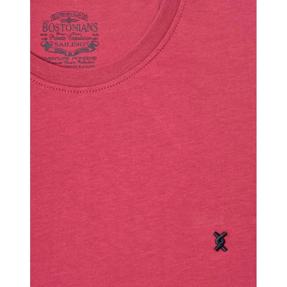Bostonians Ανδρικό T-Shirt Μόνοχρωμο Κμ - Image 3