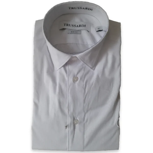 Trussardi Ανδρικό Πουκάμισο Stretch Ποπλίνα