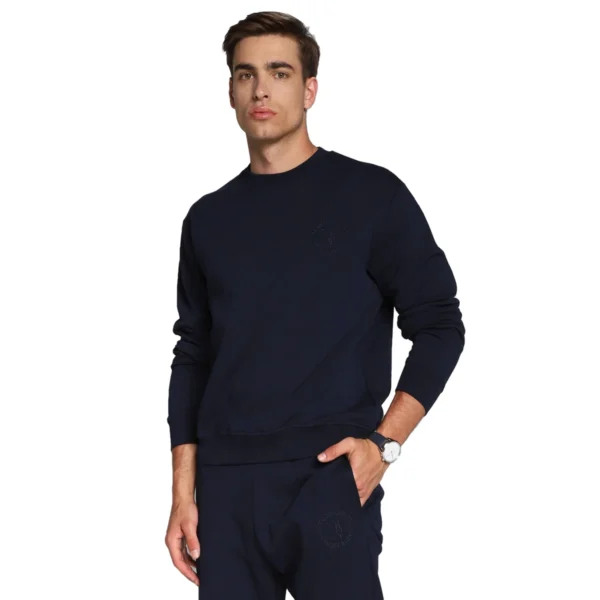 Trussardi Ανδρική Μπλούζα Φούτερ Βαμβακερή