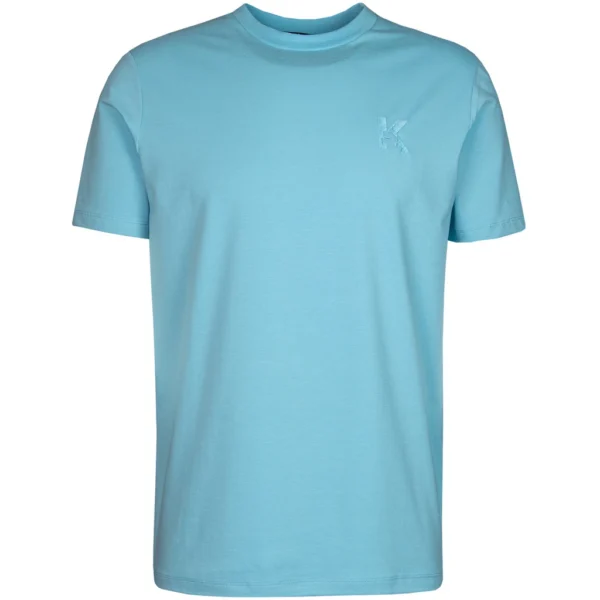Karl Lagerfeld Ανδρικό T-Shirt Κεντημένο Logo Βαμβακερό Regular Fit