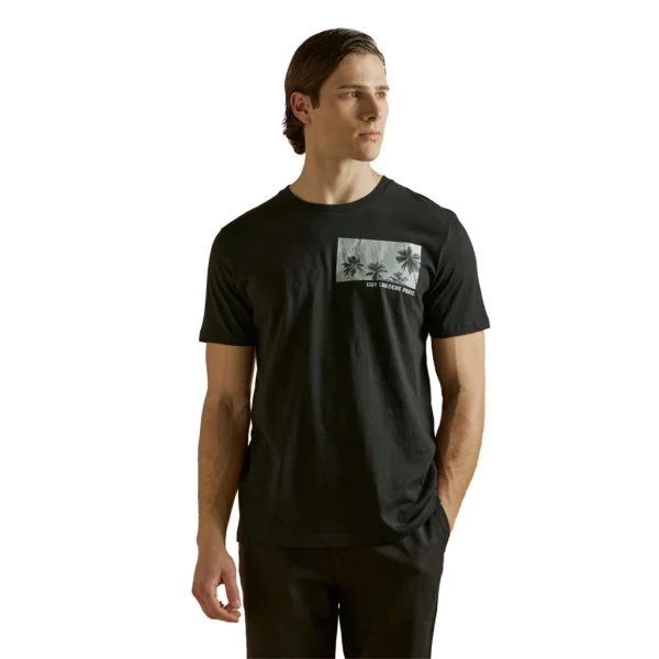 Guy Laroche Ανδρική Μπλούζα T-Shirt Βαμβακερή Regular Fit