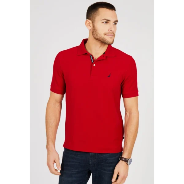 Nautica Ανδρικό Πόλο Βαμβακερό Πολυέστερ Regular Fit