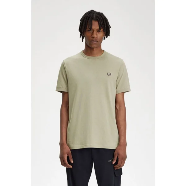 Fred Perry Ανδρικό T-Shirt Plain Βαμβακερό Regular Fit