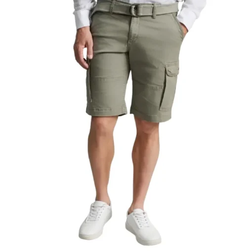 Navy & Green Ανδρική Βερμούδα Cargo