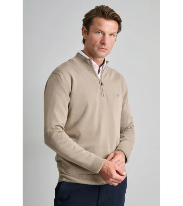 Navy & Green Ανδρικο Πλεκτο Zipper